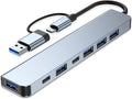 CONECTOR HUB  USB TIPO C 7 en 1 de Alta Velocidad